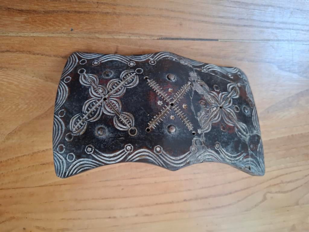 West Afrikaans textiel opdruk stempel(batik), Verzenden