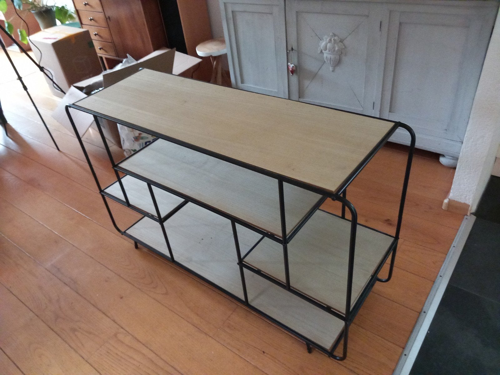 Vakkenkast Dylan laag. 125x40x75 cm, Ophalen, Zo goed als nieuw