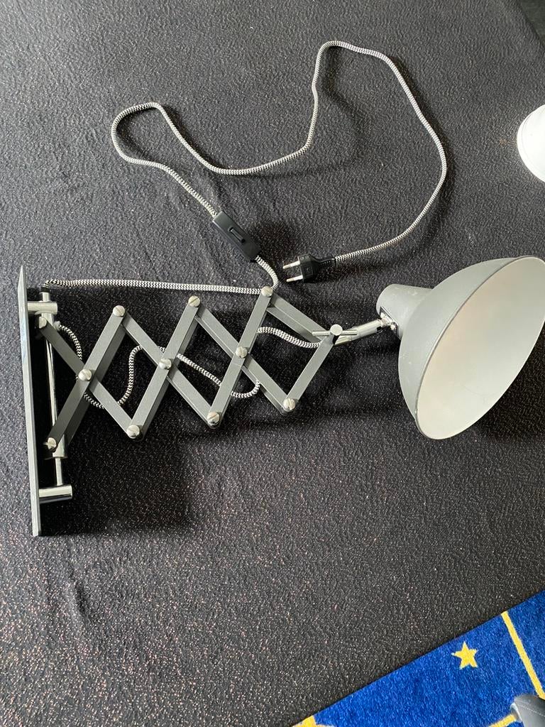 Schaarwandlamp, Huis en Inrichting, Ophalen, Zo goed als nieuw