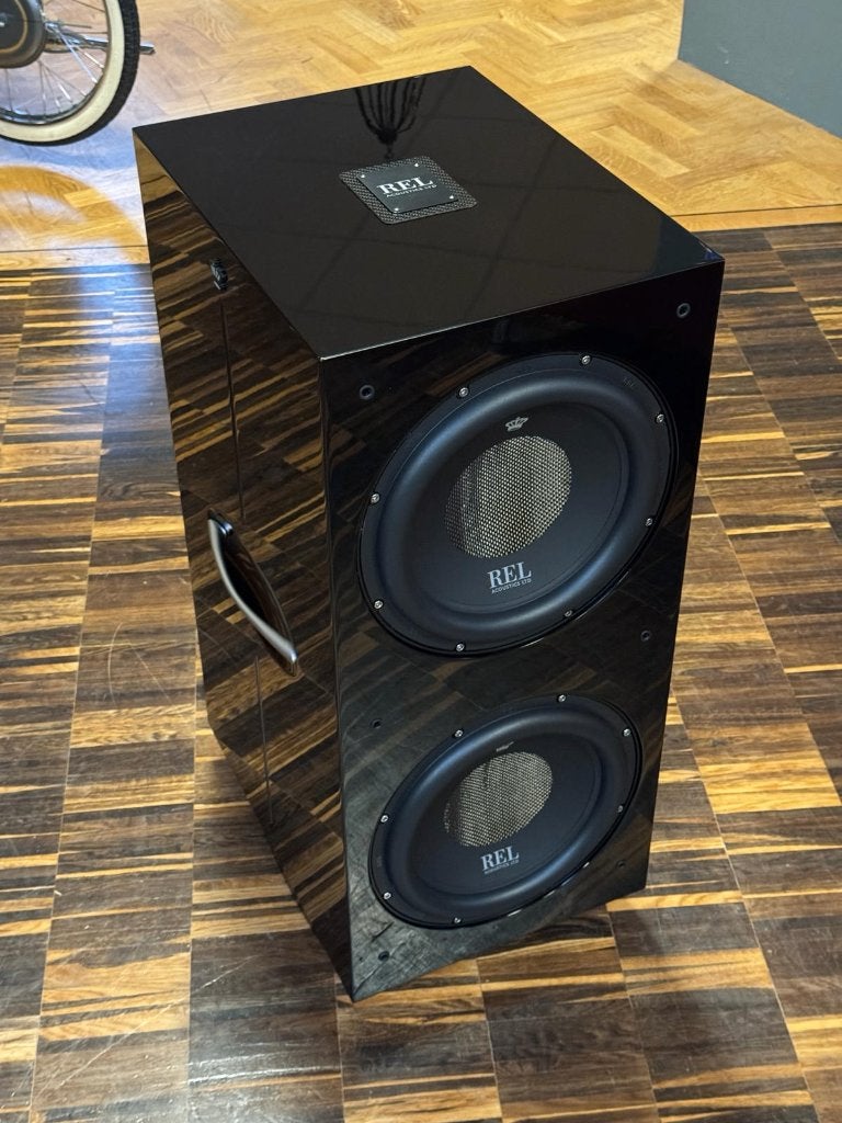 Rel SX212 Black label / Demo klaar, Ophalen of Verzenden, Nieuw, Subwoofer, Overige merken