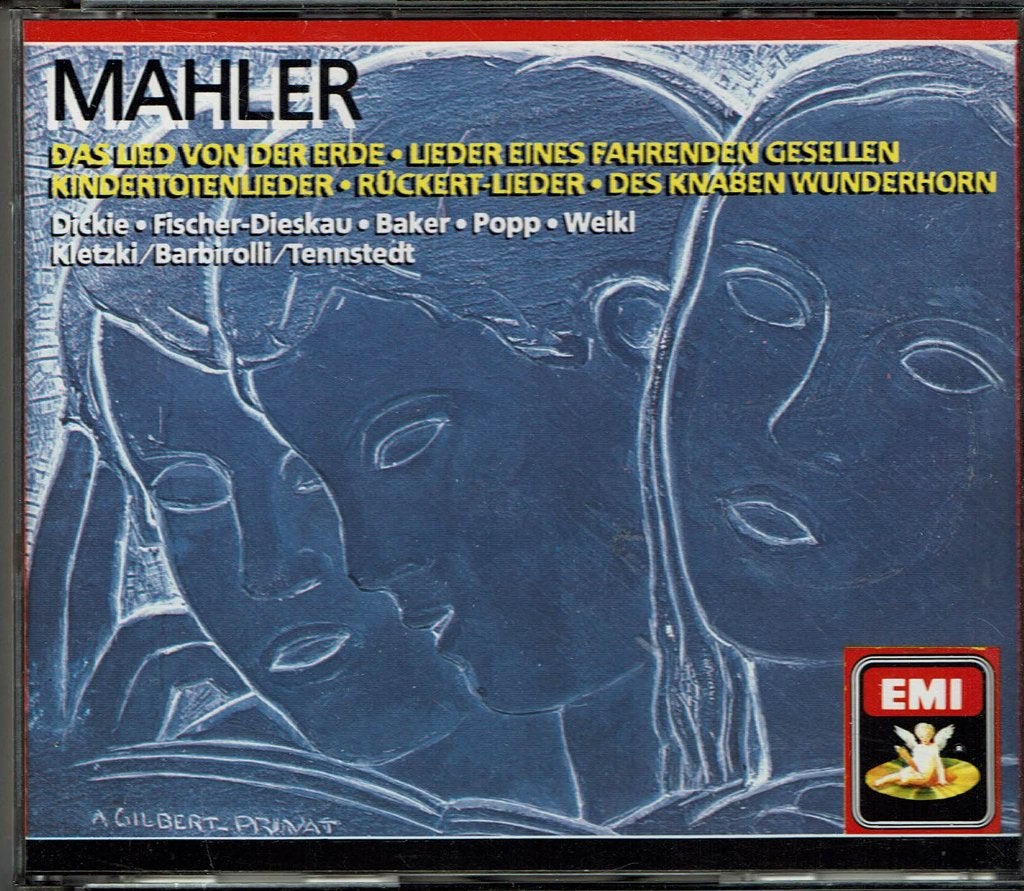 Gustav Mahler vocaal - samen of los te koop, Ophalen of Verzenden, Modernisme tot heden, Gebruikt, Vocaal