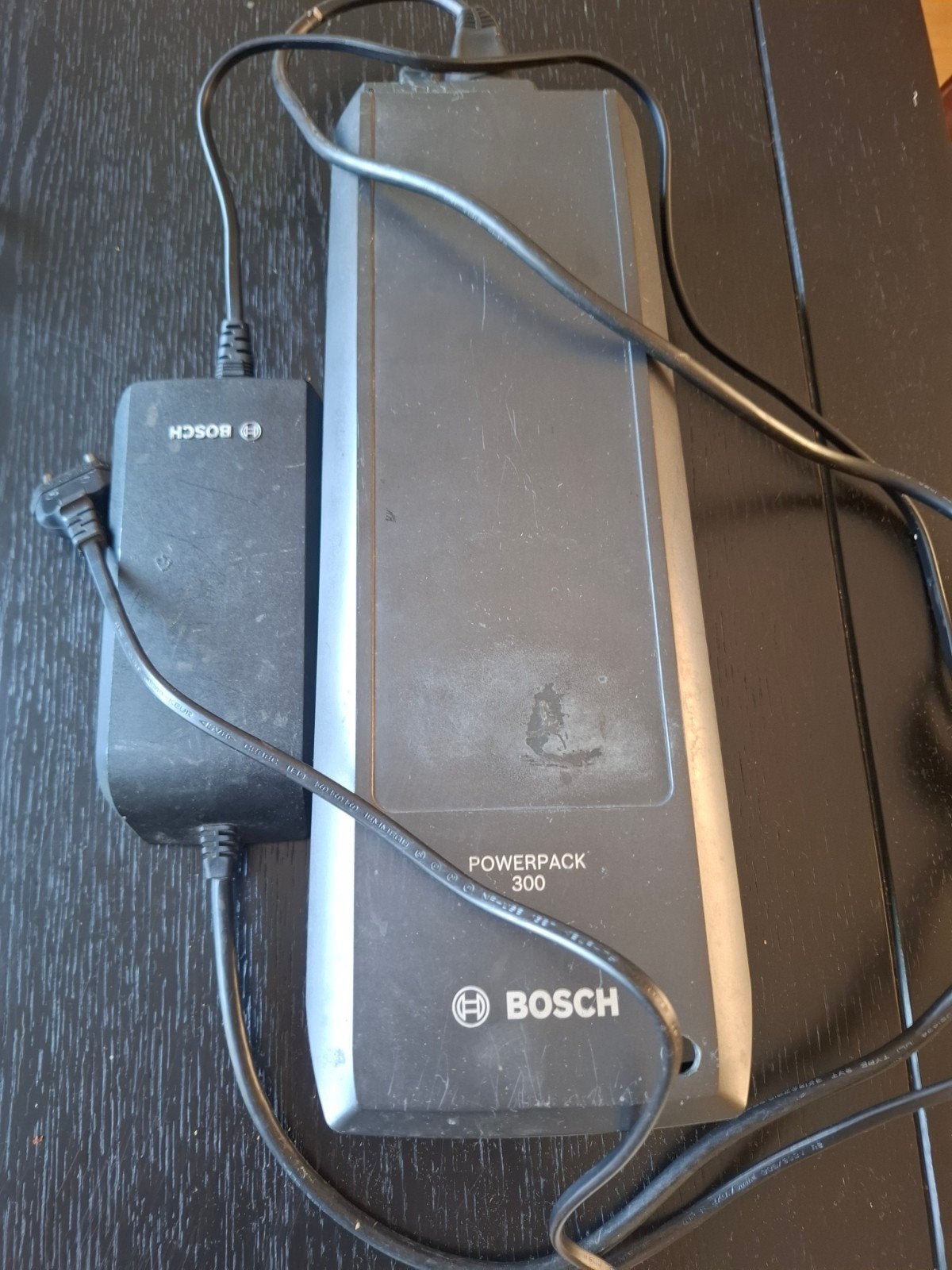 Bosch PowerPack 300 E-bike accu met lader, Ophalen of Verzenden