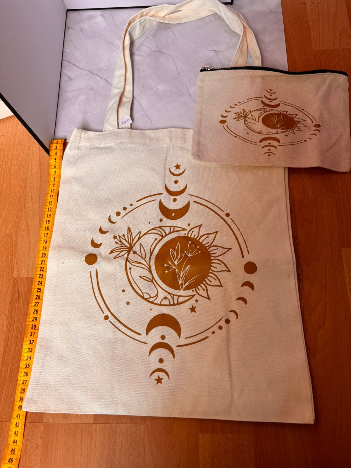 Canvas tas met etui, Ophalen of Verzenden, Nieuw, Shopper