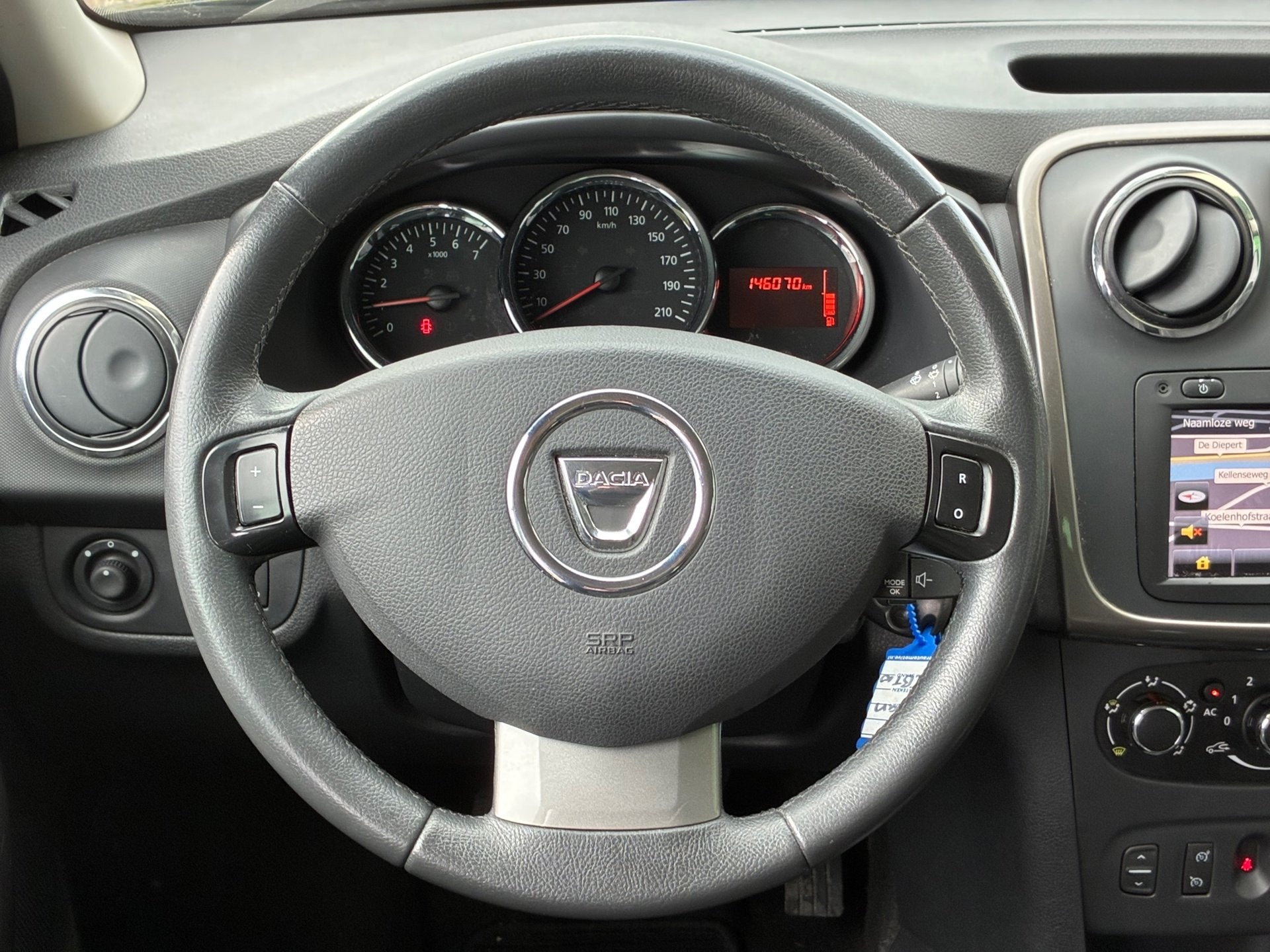 Dacia Logan MCV 0.9 TCe Prestige|2e eigenaar|Navigatie|Cruis, Voorwielaandrijving, Parkeersensor, Zwart, Origineel Nederlands