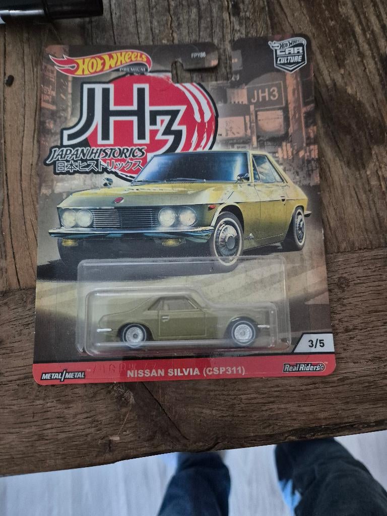 Hot Wheel Car Culture Japan Historic Nissan Silvia Csp311, Ophalen of Verzenden, Nieuw, Auto