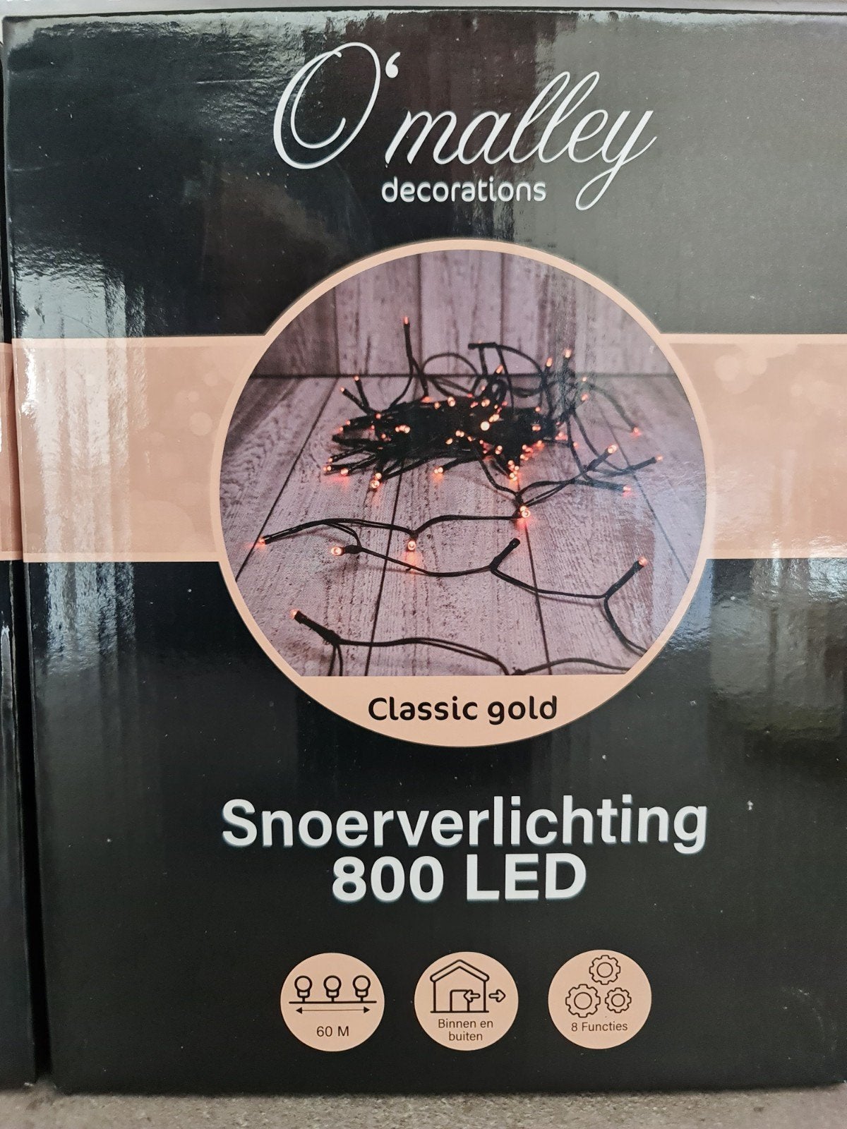 nieuwe kerstverlichting 60m ledsnoer lichtsnoer kerstlampjes, Diversen, Ophalen, Nieuw