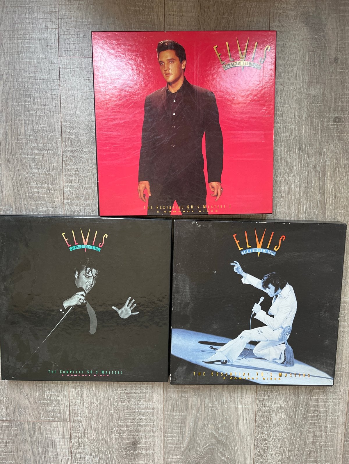 Elvis Presley The Essential Masters Boxsets (3 stuks), Ophalen of Verzenden, Gebruikt, Pop, Boxset