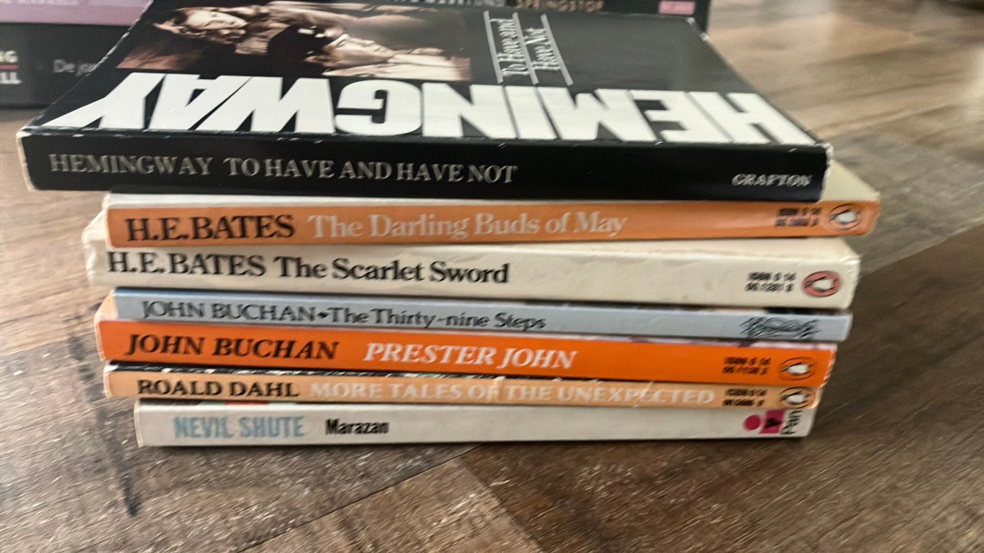Engelstalige boeken, Ophalen, Gelezen