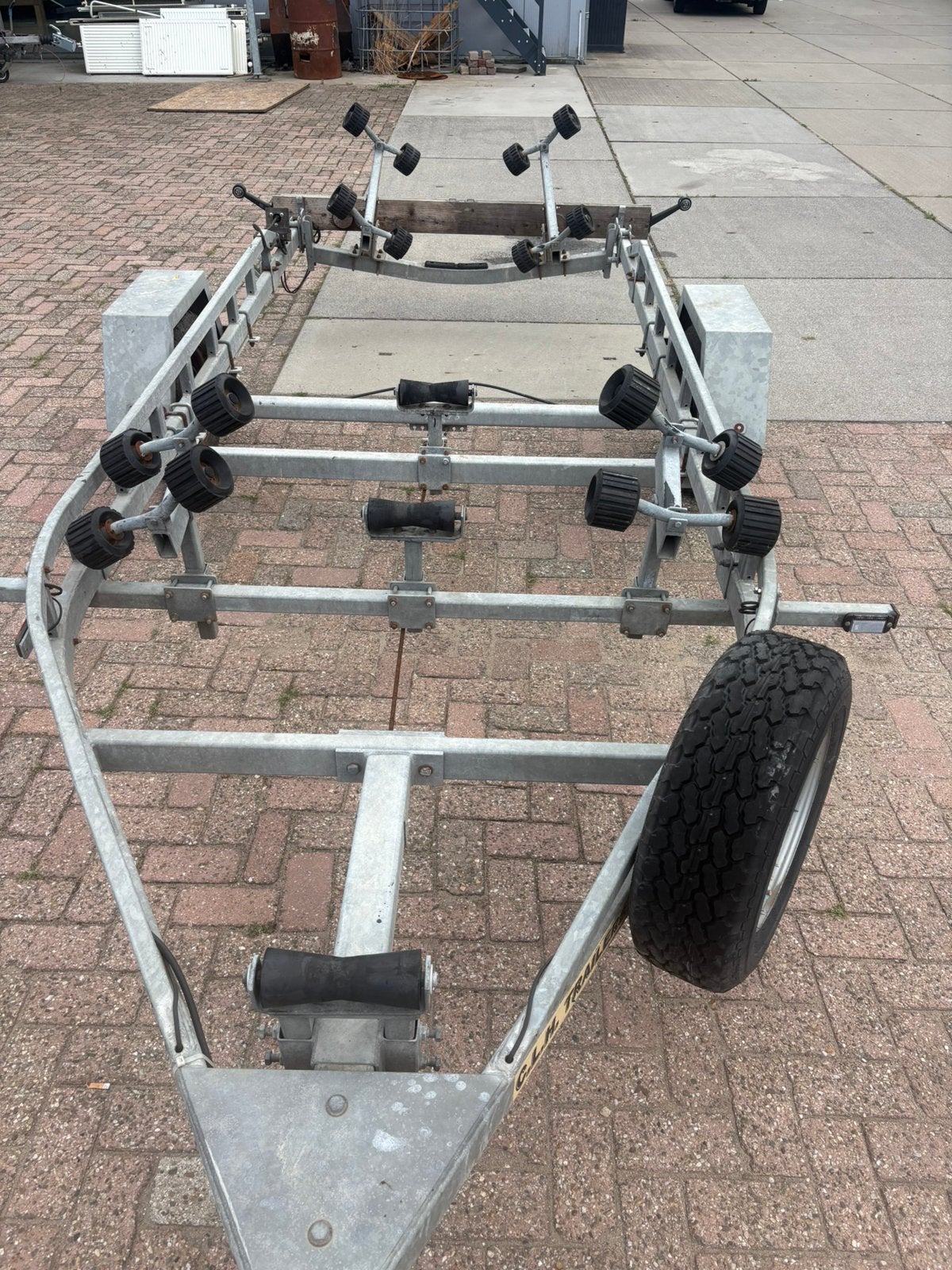 Boot trailer, Ophalen, Minder dan 1500 kg, Gebruikt, Verstelbare verlichting