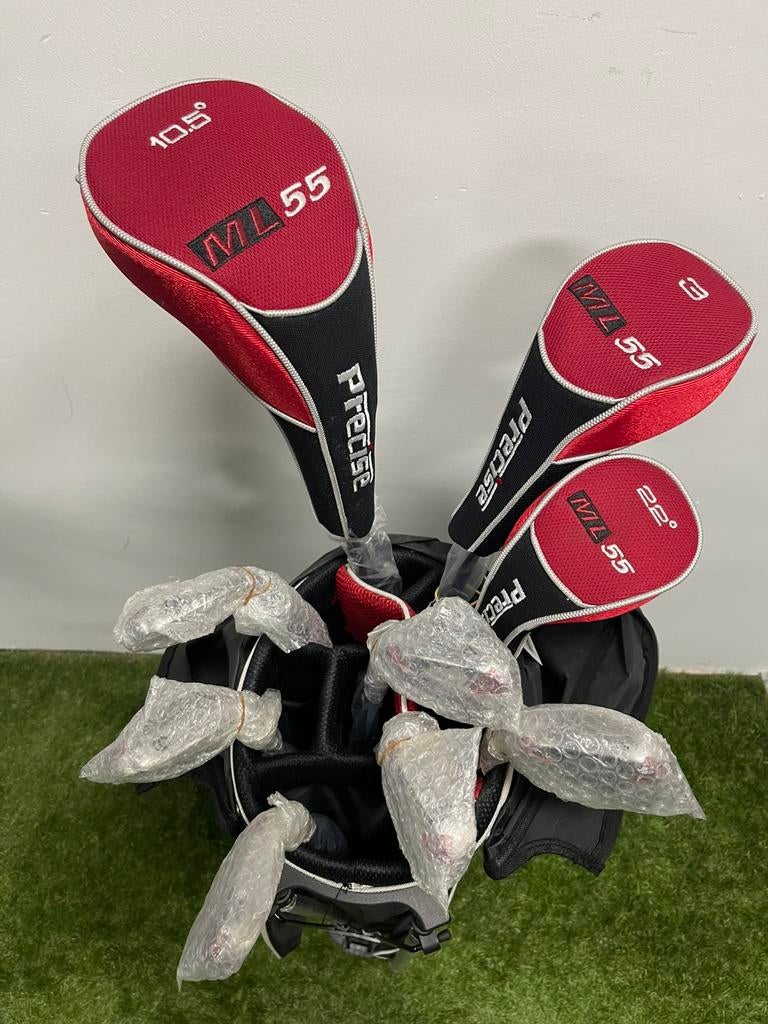 Nieuwe Precise ML55 golfset (linkshandig), Sport en Fitness, Golf, Overige merken, Set, -, -