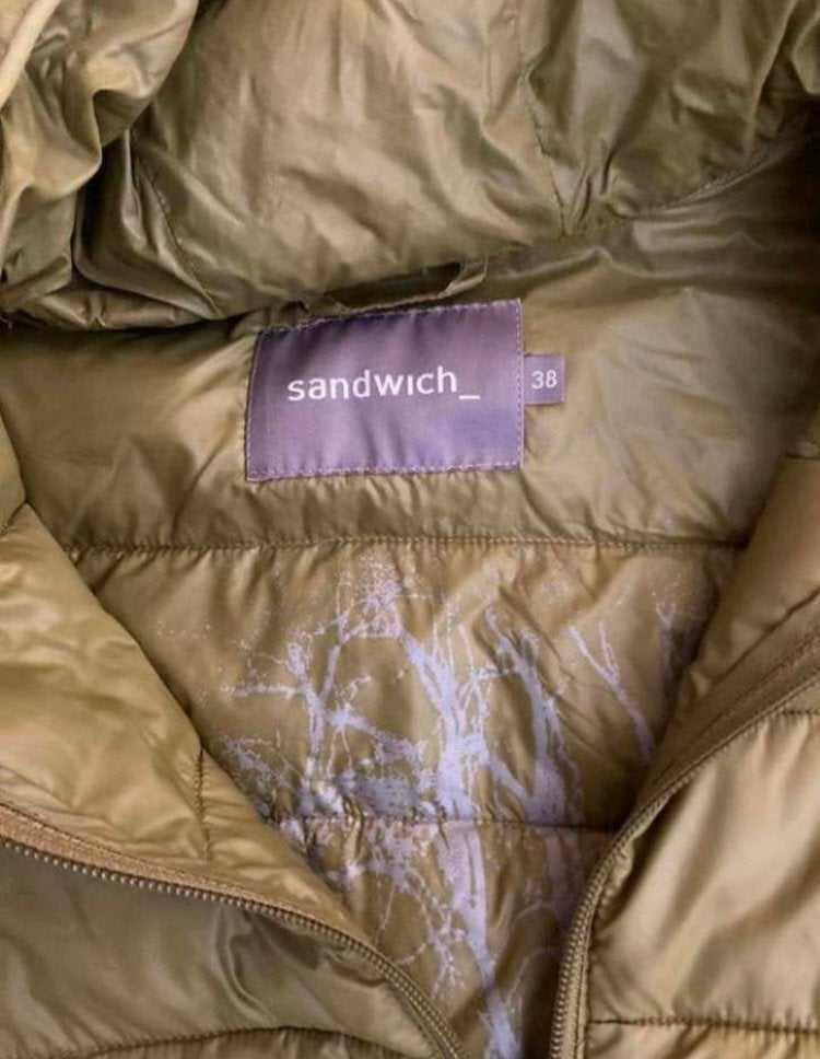 SANDWICH donsjack pufferjack jack maat 38, Ophalen of Verzenden, Zo goed als nieuw, Maat 38/40 (M), Groen