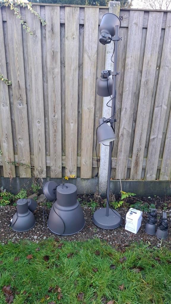 Indistriële look lampen. Vloerlamp en hanglampen, Tuin en Terras, Buitenverlichting, Ophalen, Minder dan 50 watt, Wandlamp, Nieuw