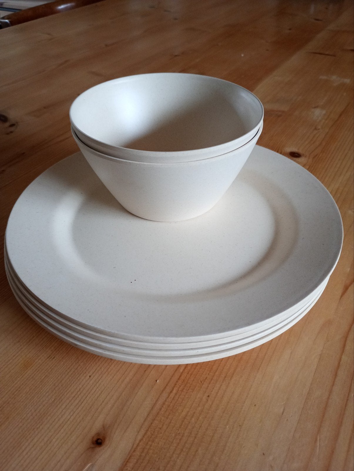 bamboe servies, Ophalen of Verzenden