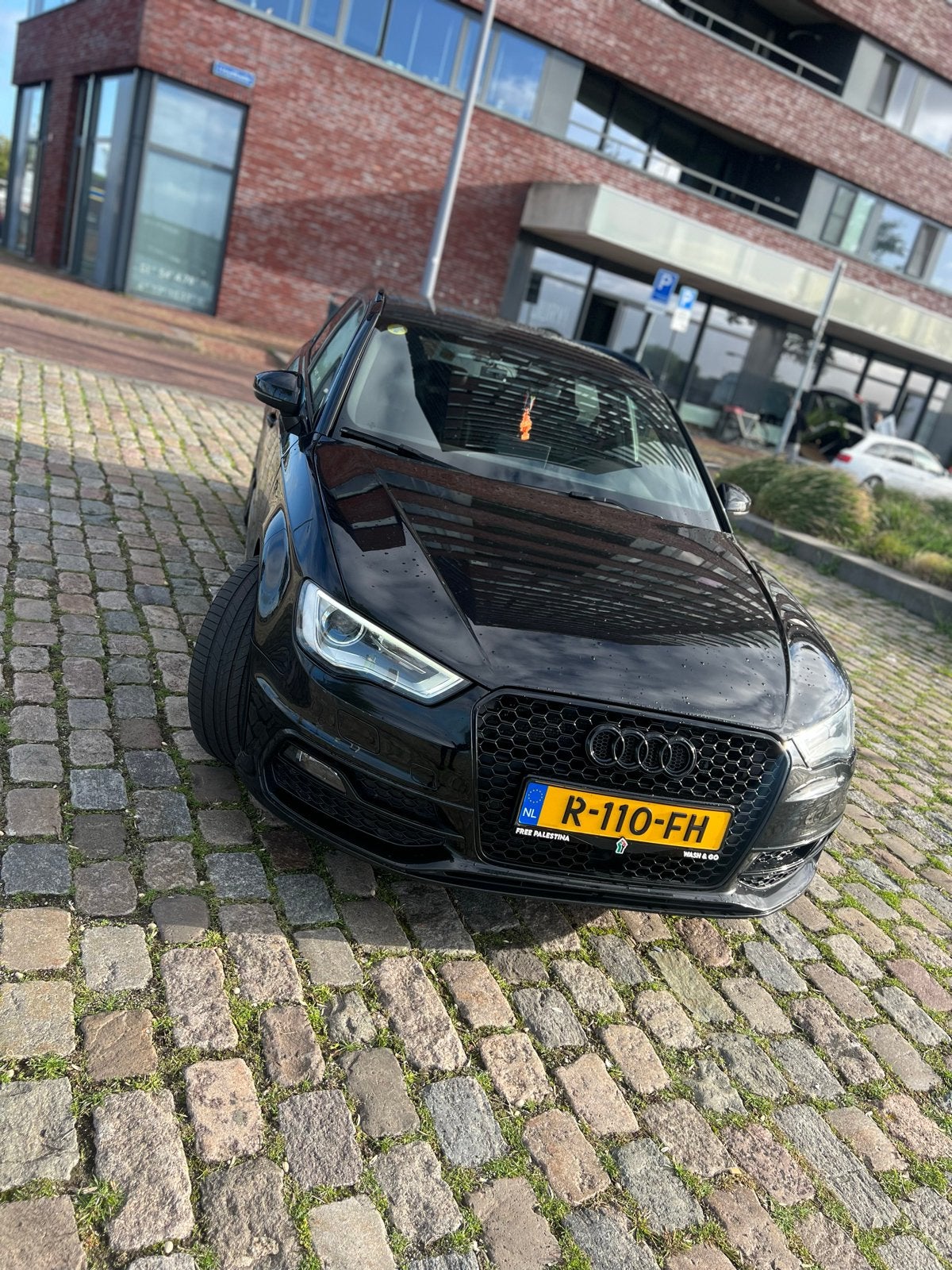 Audi A3 2.0 TDI 110KW/150PK SB S-tr6 2015 Zwart, Auto's, 4 cilinders, 150 pk, Zwart, Bedrijf