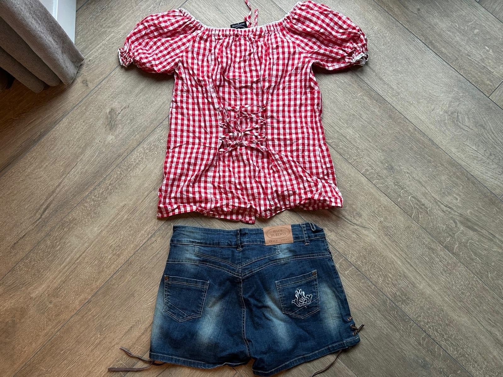 Dirndl set met broekje - Maat 42, Kleding | Dames, Ophalen of Verzenden, Gedragen