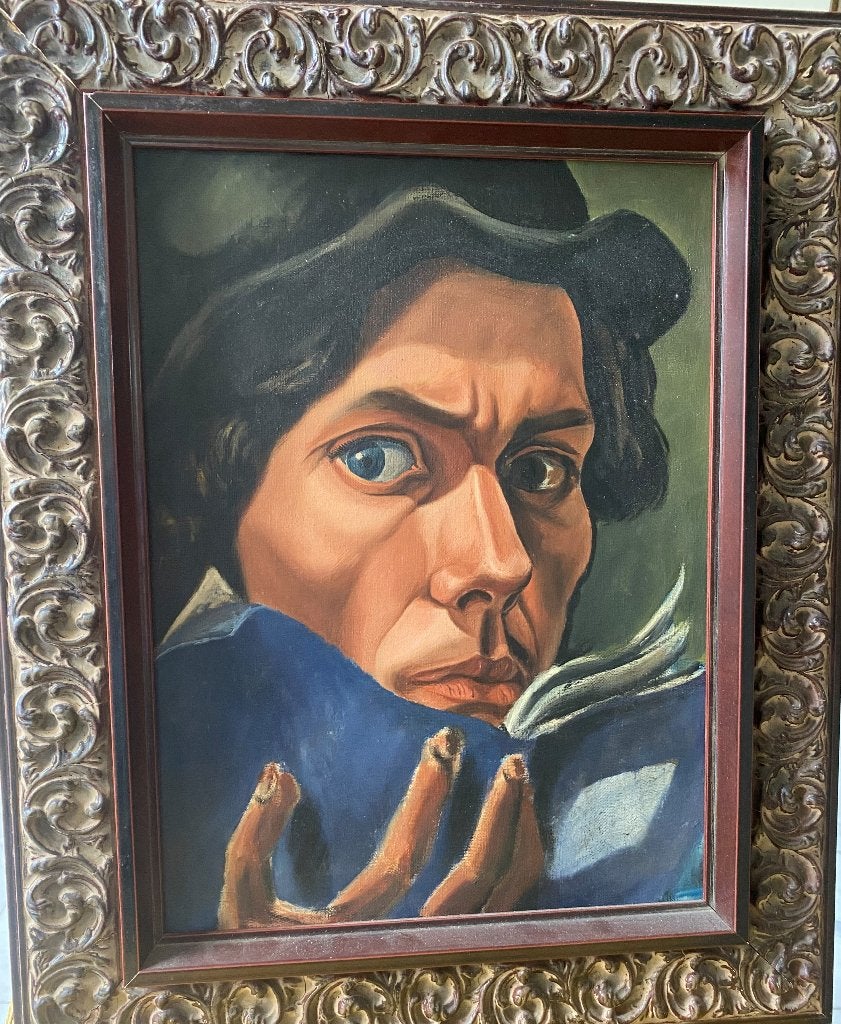 Bijzondere vondst, Ophalen, Handgeschilderd, Olieverf, Portret