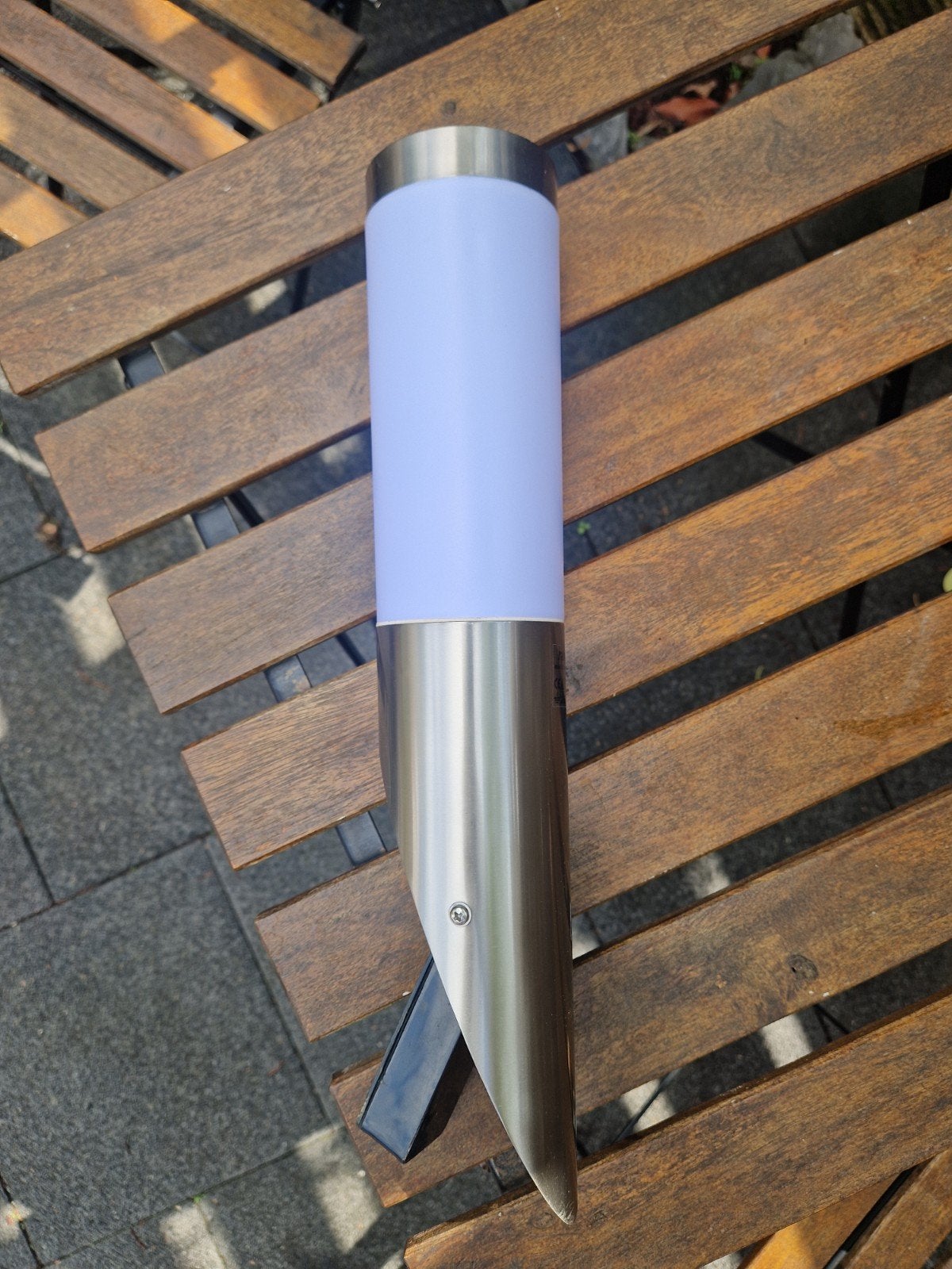 Buitenlamp / wandlamp RVS, Tuin en Terras, Minder dan 50 watt, Wandlamp, Nieuw, Ophalen of Verzenden