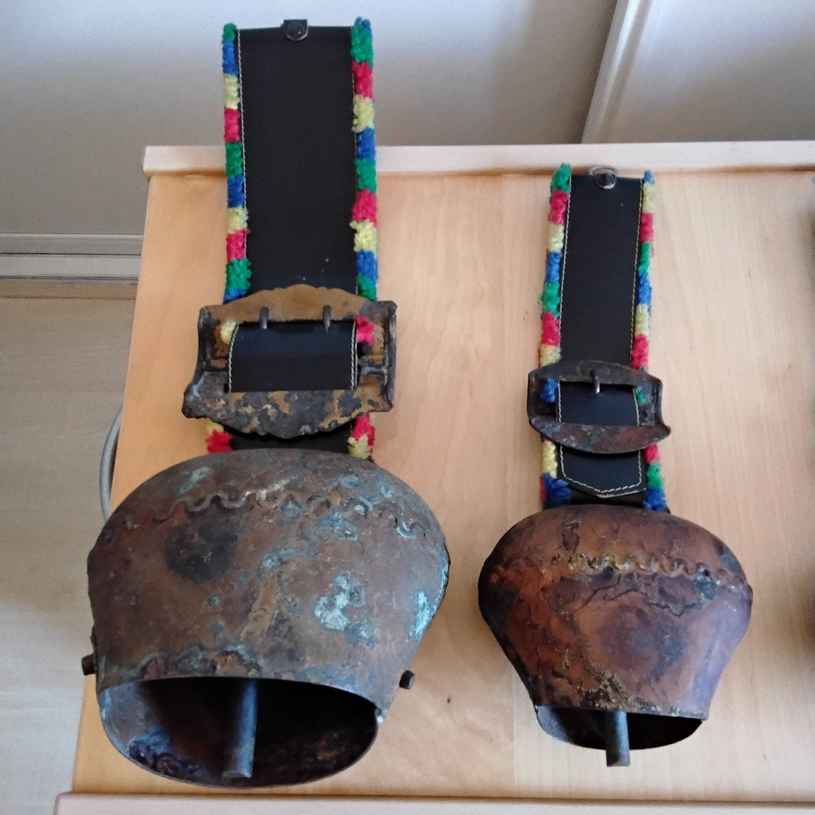 Antieke koebellen alpenbellen, Ophalen of Verzenden