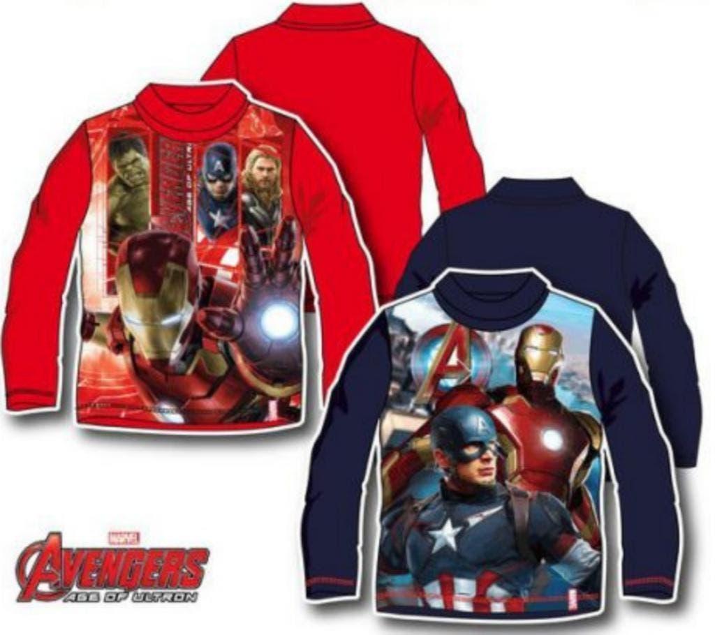 Avengers Longsleeve - Maat 104 en 128 - VAN 9,95 VOOR 4,95!, Nieuw, Ophalen of Verzenden, Marvel, Jongen