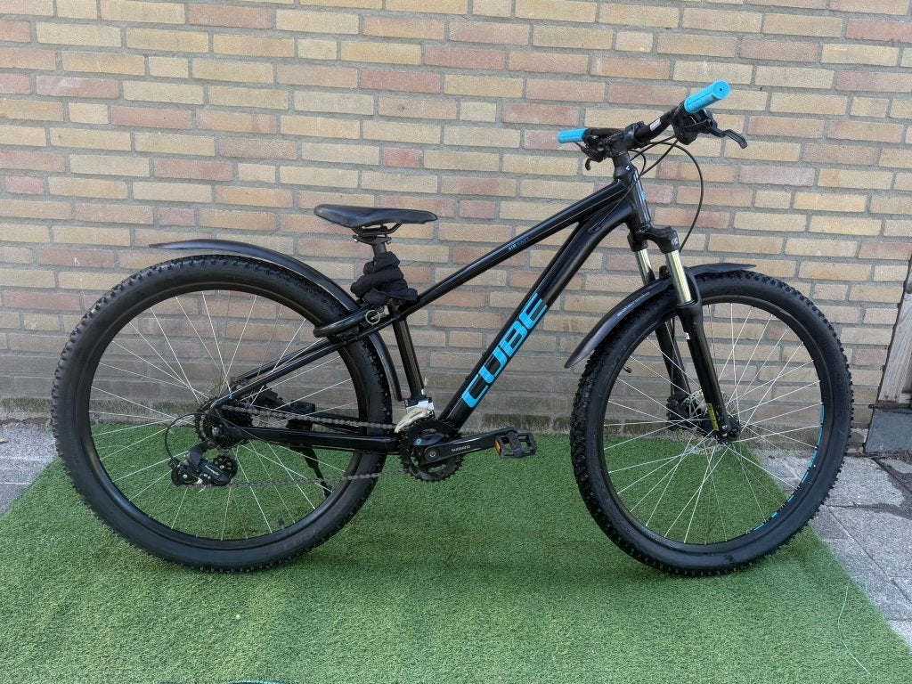 Cube Aim CMPT - Frame XS - 27.5 inch MTB Mountainbike 🩵🖤, Overige merken, Hardtail, Heren, 45 tot 49 cm