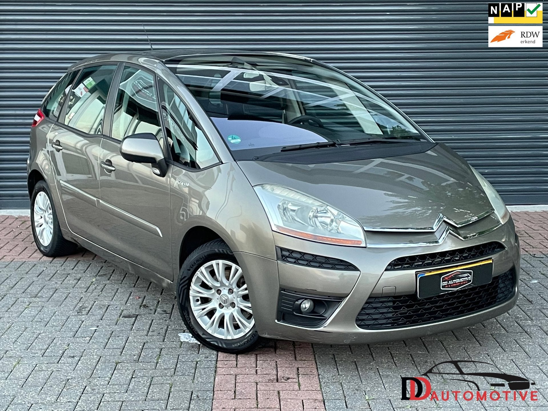 Citroen C4 Picasso 2.0-16V Ambiance EB6V 5p Automaat | Apk 0, Auto's, 1486 kg, Stof, Gebruikt, Zwart