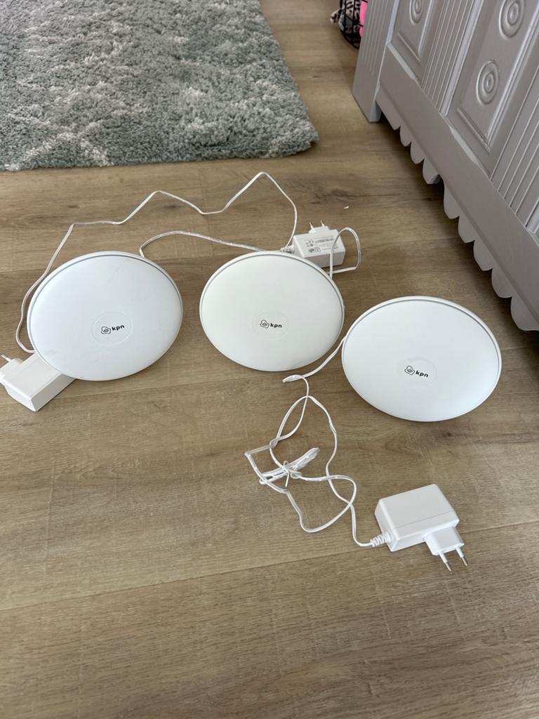 KPN super Wifi punten 3 stuks, Computers en Software, WiFi-versterkers, Ophalen of Verzenden, Zo goed als nieuw