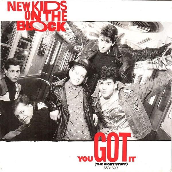 New Kids on the Block - You Got It (The Right Stuff)(Single), Gebruikt, 7 inch, Hiphop en Rap, Single