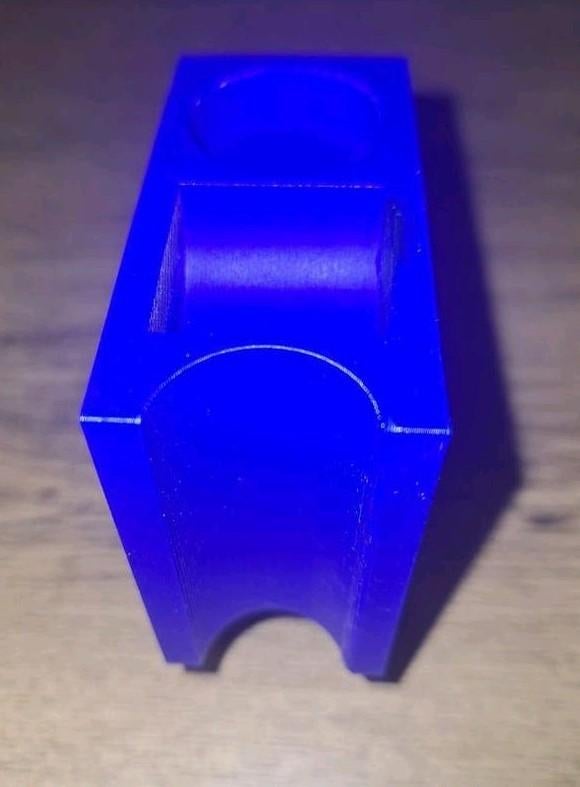3D-geprint houder/standaard (blauw), Sport en Fitness, Biljarten en Poolen, Zo goed als nieuw, Keu of Ballen, Ophalen of Verzenden