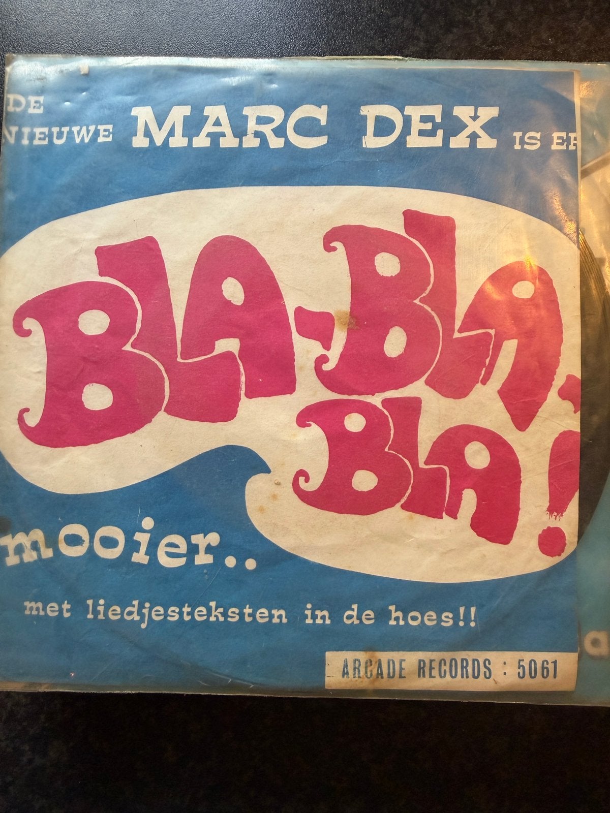 Marc dex-bla bla bla, Verzenden, Zo goed als nieuw, 7 inch, Levenslied of Smartlap