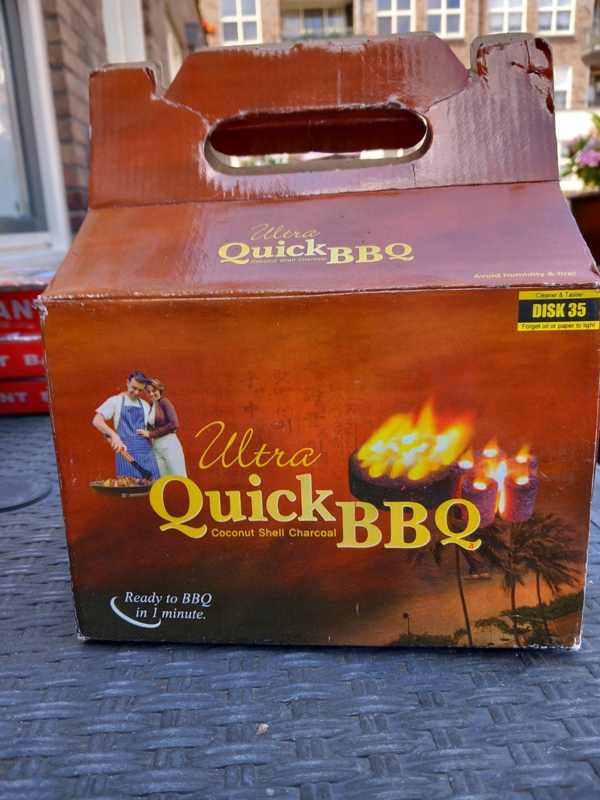 Ultra Quick BBQ Kokosnoot Houtskool - Klaar in 1 minuut, Ophalen
