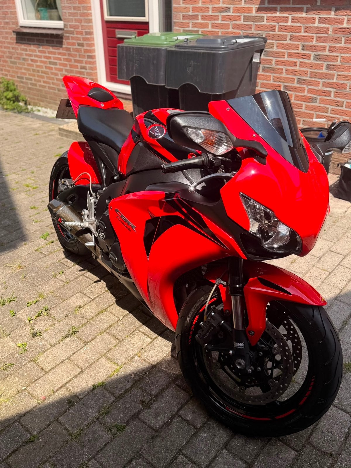 Honda CBR 1000RR Fireblade - Akrapovic sportuitlaat,, Motoren, Motoren | Honda, Sportuitlaat, 4 cilinders, Motorrijbewijs A, Gebruikt