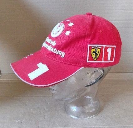 Cap Formule 1 Michael Schumacher World Champion 2003 Ferrari, Ophalen of Verzenden, Zo goed als nieuw, Formule 1
