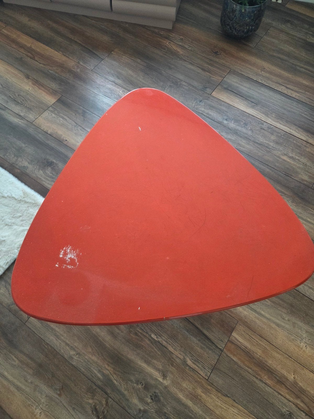 Vintage Formica bijzettafeltje - Opknapper, 45 tot 60 cm, Kunststof, Gebruikt, Vintage