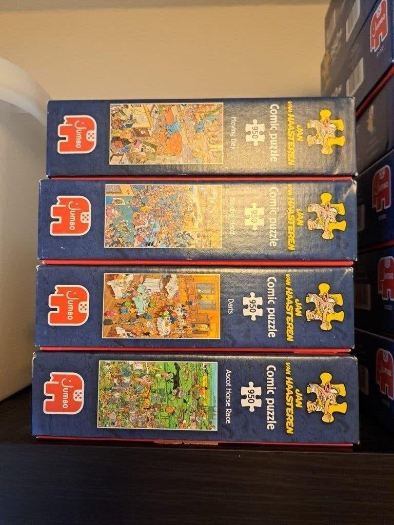 Van Haasteren puzzels - 10 stuks van 950 st (ruilen kan ook), Hobby en Vrije tijd, Ophalen of Verzenden, 500 t/m 1500 stukjes