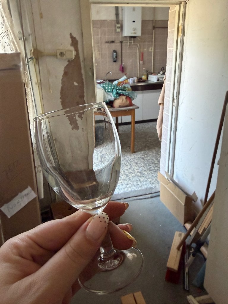 Witte wijnglazen, Verzamelen, Glas en Borrelglaasjes, Ophalen, Zo goed als nieuw, Overige typen