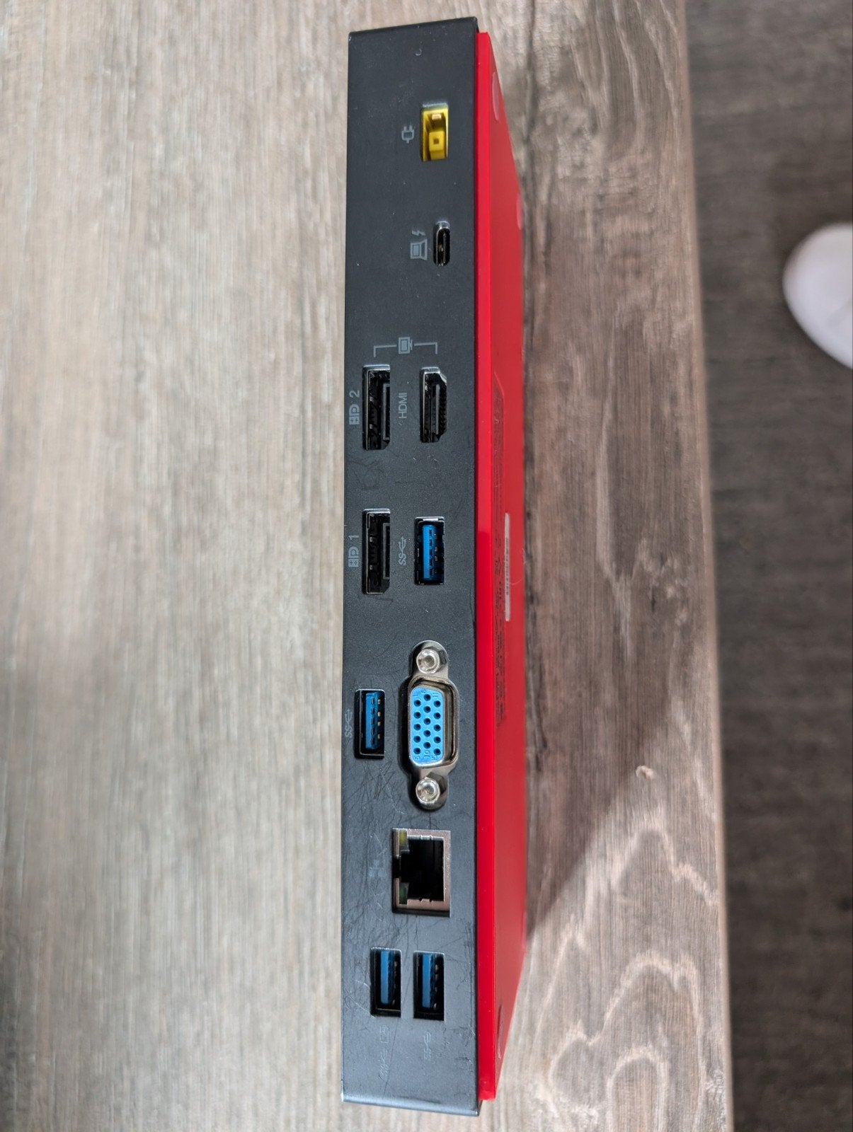 Lenovo ThinkPad Thunderbolt 3 Dock - Type 40AC, Computers en Software, Ophalen of Verzenden, Lenovo, Docking station, Gebruikt