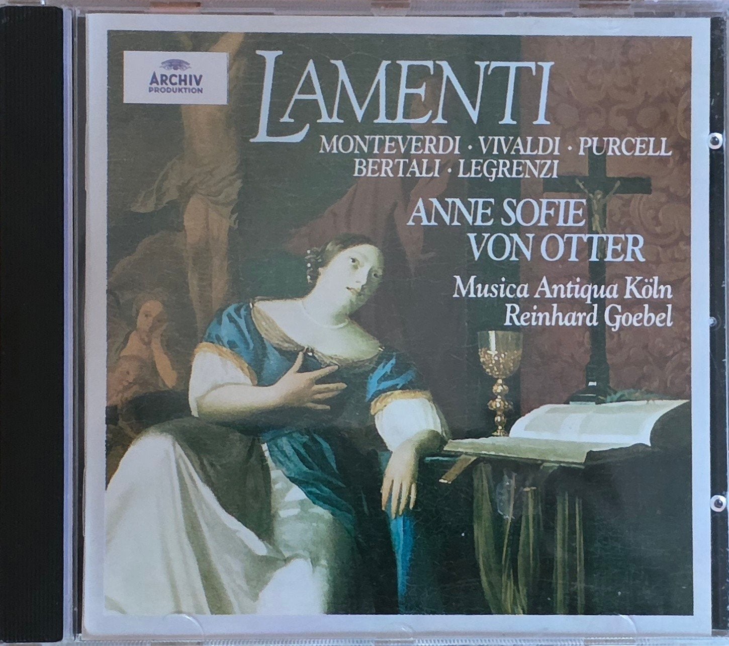 Lamenti - Monteverdi, Vivaldi, Purcell - von Otter, Inclusief boekje, Ophalen of Verzenden, Vivaldi, Zo goed als nieuw