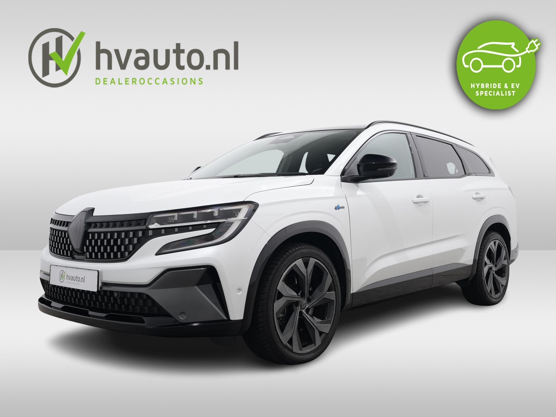 Renault Espace E-TECH FULL HYBRID 200PK ESPRIT ALPINE 7-P |, Stof, Gebruikt, Zwart, 1199 cc