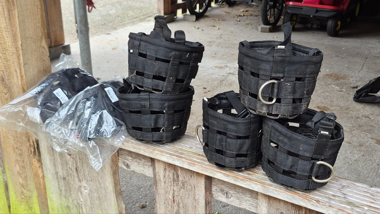Paarden muilkorf / zand graas masker / 3x Full 3x Cob., Dieren en Toebehoren, Ophalen of Verzenden, Nieuw