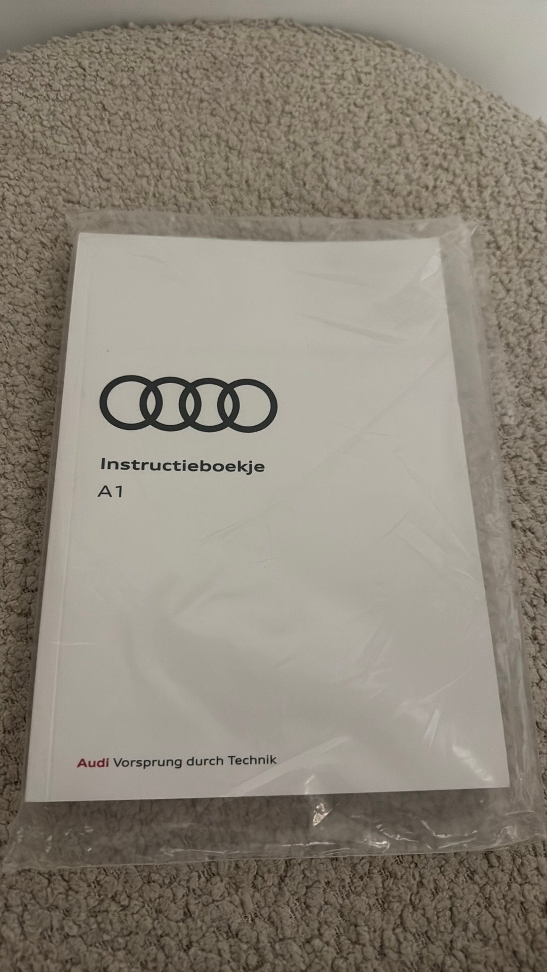Audi A1 instructieboek nieuw vanaf bouwjaar 2020 tot heden, Auto diversen, Ophalen of Verzenden