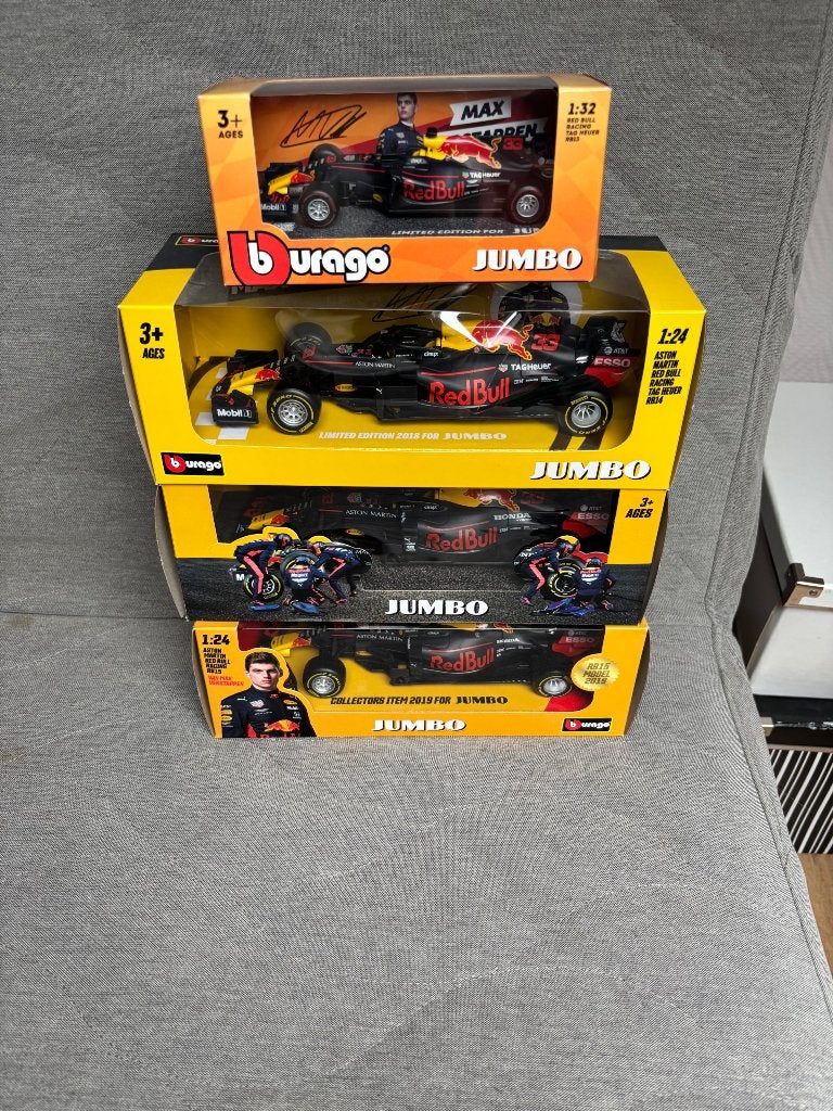 Max Verstappen auto’s, Verzamelen, Supermarktacties, Jumbo, Ophalen of Verzenden