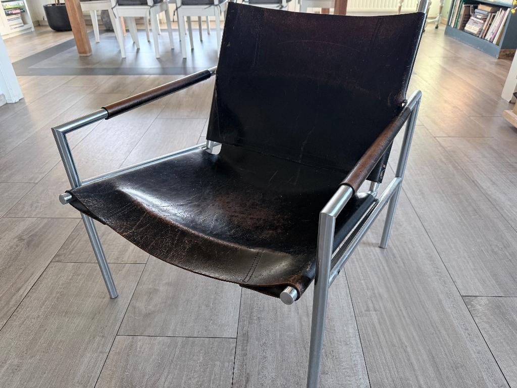 2 Originele Martin Visser fauteuils - 1968, Ophalen, Gebruikt, 75 tot 100 cm, Minimalistisch Nederlands design
