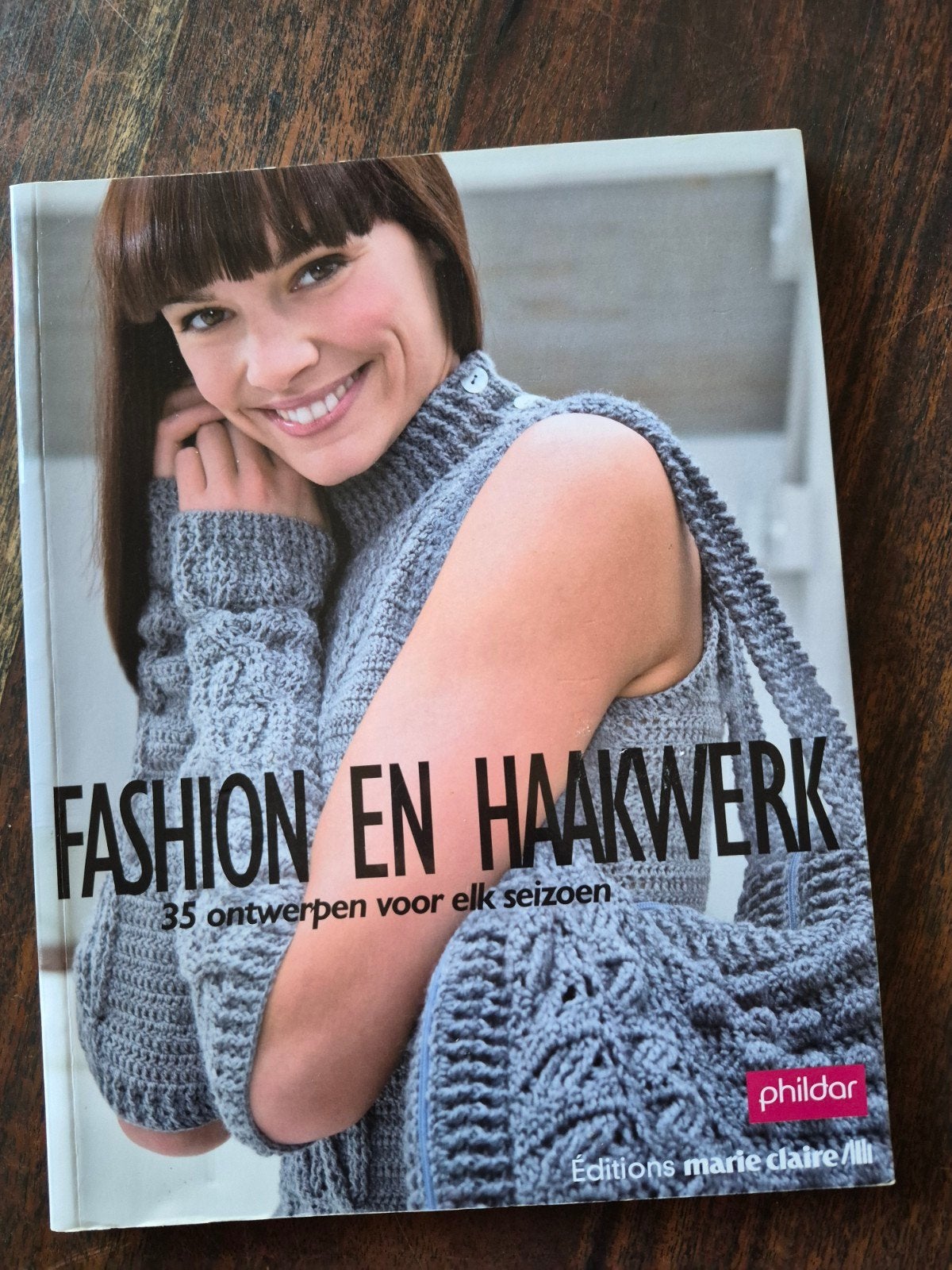 Fashion en haakwerk,  35 haakpatronen, Ophalen of Verzenden, Zo goed als nieuw, Haken, Patroon of Boek