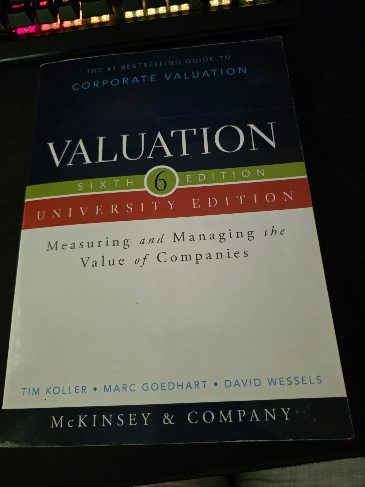 Valuation 6e editie - Corporate Valuation, Boeken, Tim Koller, Marc Goedhart, David Wessels, Ophalen of Verzenden, Gamma, WO