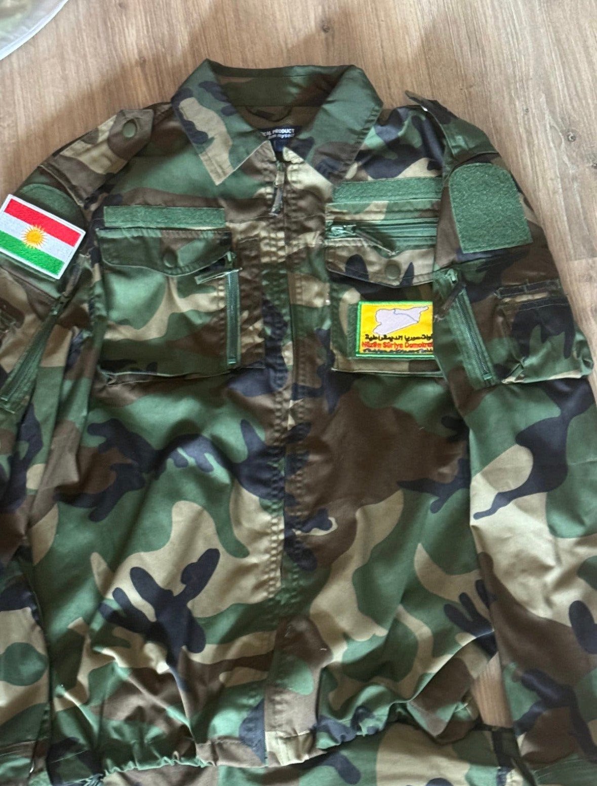 NSD koerdistan uniform syrië, Ophalen of Verzenden, Landmacht, Nederland, Kleding of Schoenen