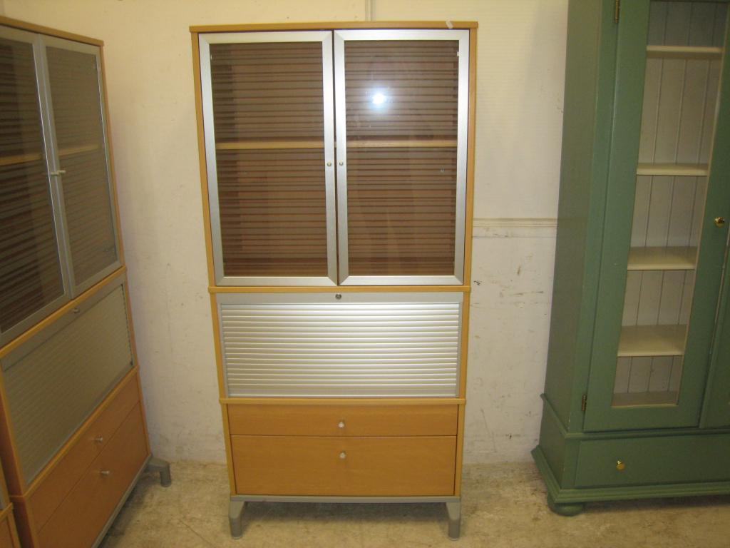 IKEA Effektiv modulaire kantoorkast, hoog 174, B 84, D 42, Niet ingevuld, Gebruikt, Niet ingevuld, Niet ingevuld