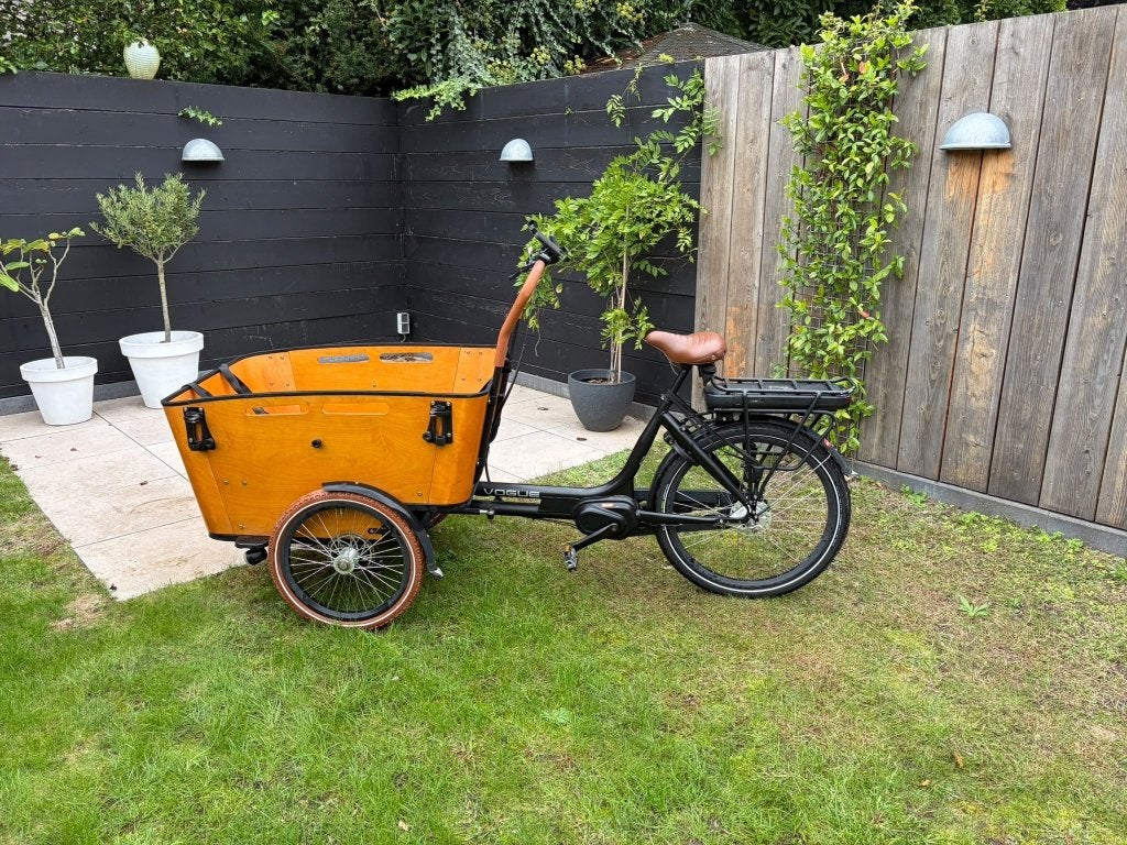 Elektrische Vogue Carry 3 bakfiets, Fietsen en Brommers, 4 kinderen of meer, Gebruikt, Elektrisch, Schijfrem