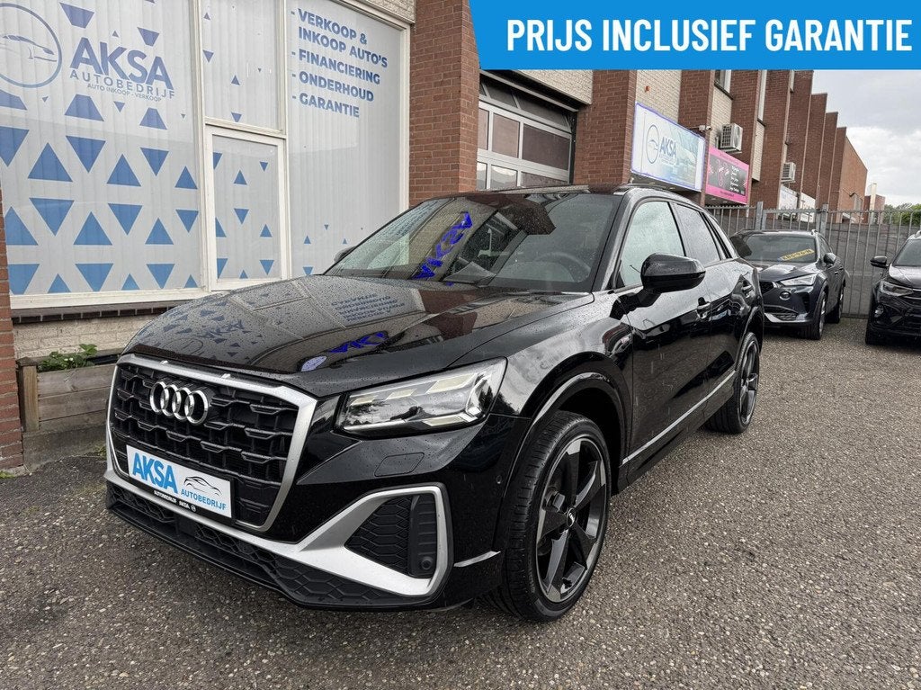 Audi Q2 35 TFSI 150pk 2x S-Line Pano S-Tronic 19 inch LED Ca, Auto's, Audi, Q2, 4 cilinders, 150 pk, Zwart