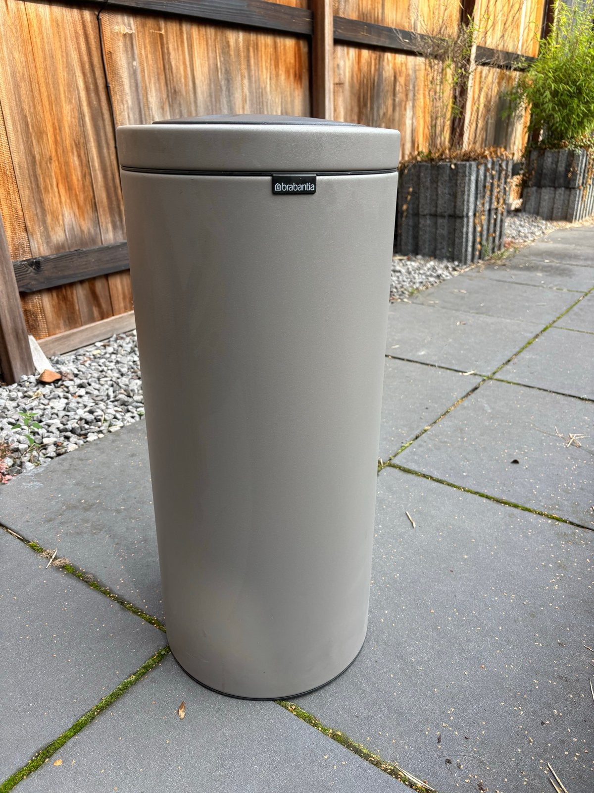 Prullenbak Brabantia Touch Bin 30 liter, Ophalen, 50 – 75, Gebruikt, 20 tot 30 liter