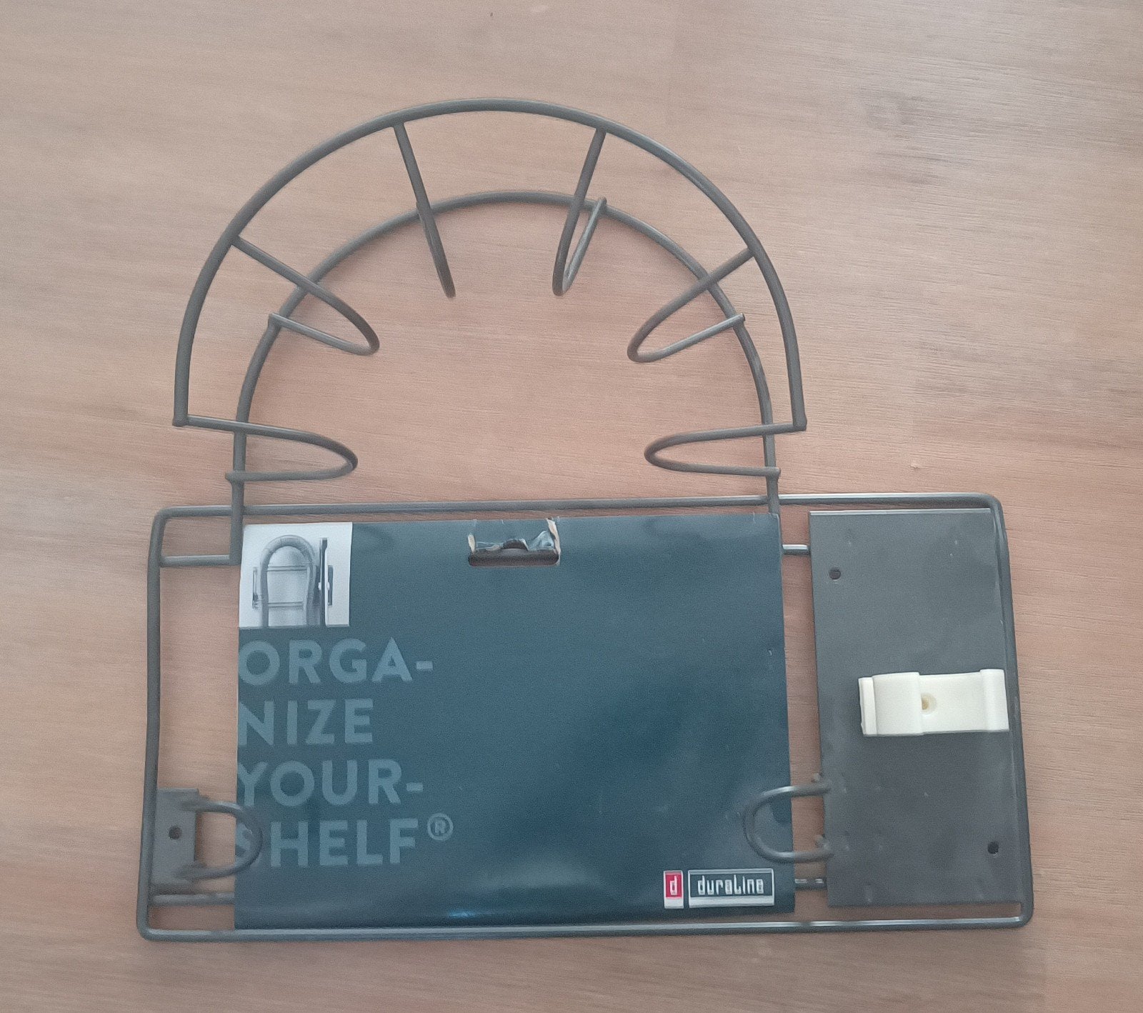 stofzuigerslanghouder organizer., Huis en Inrichting, Woonaccessoires | Overige, Ophalen of Verzenden, Gebruikt, Grijs, Metaal